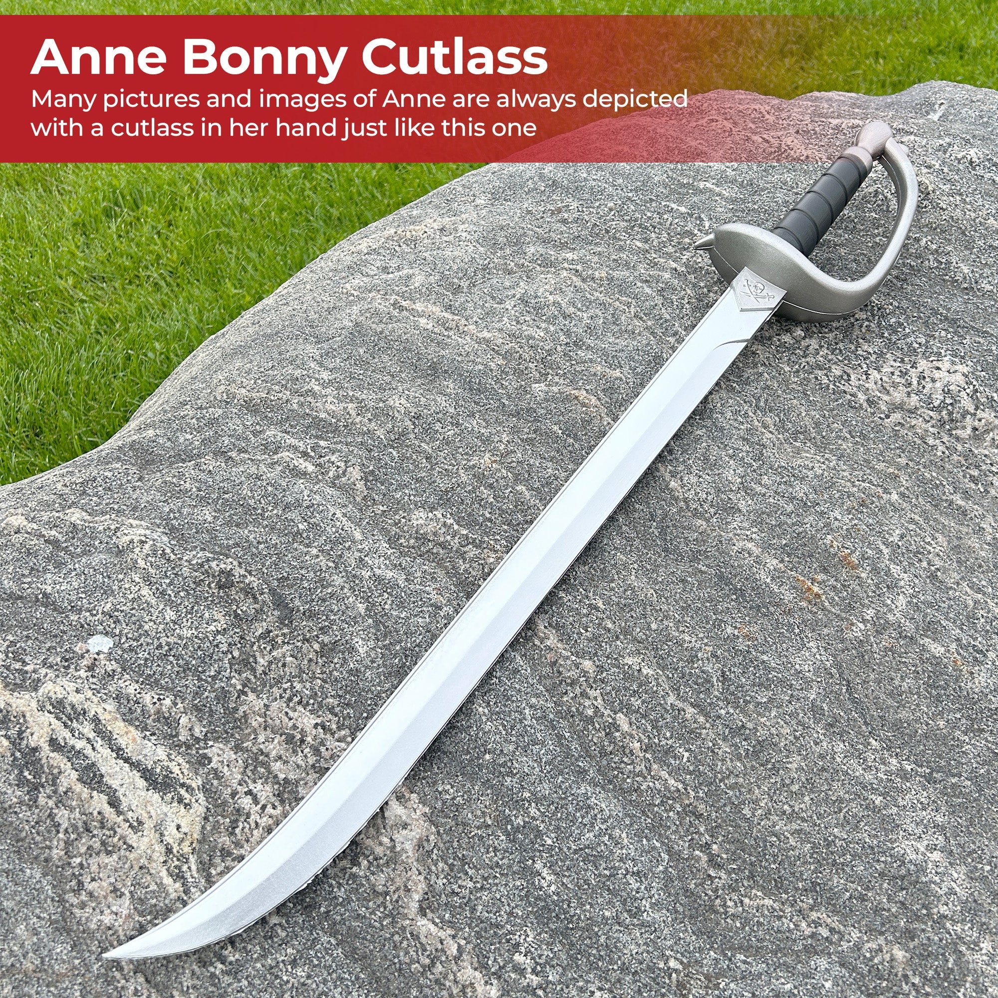 Foam Cutthroat Life Pirate Cutlass Sword swords - Tophatter Daily Deals