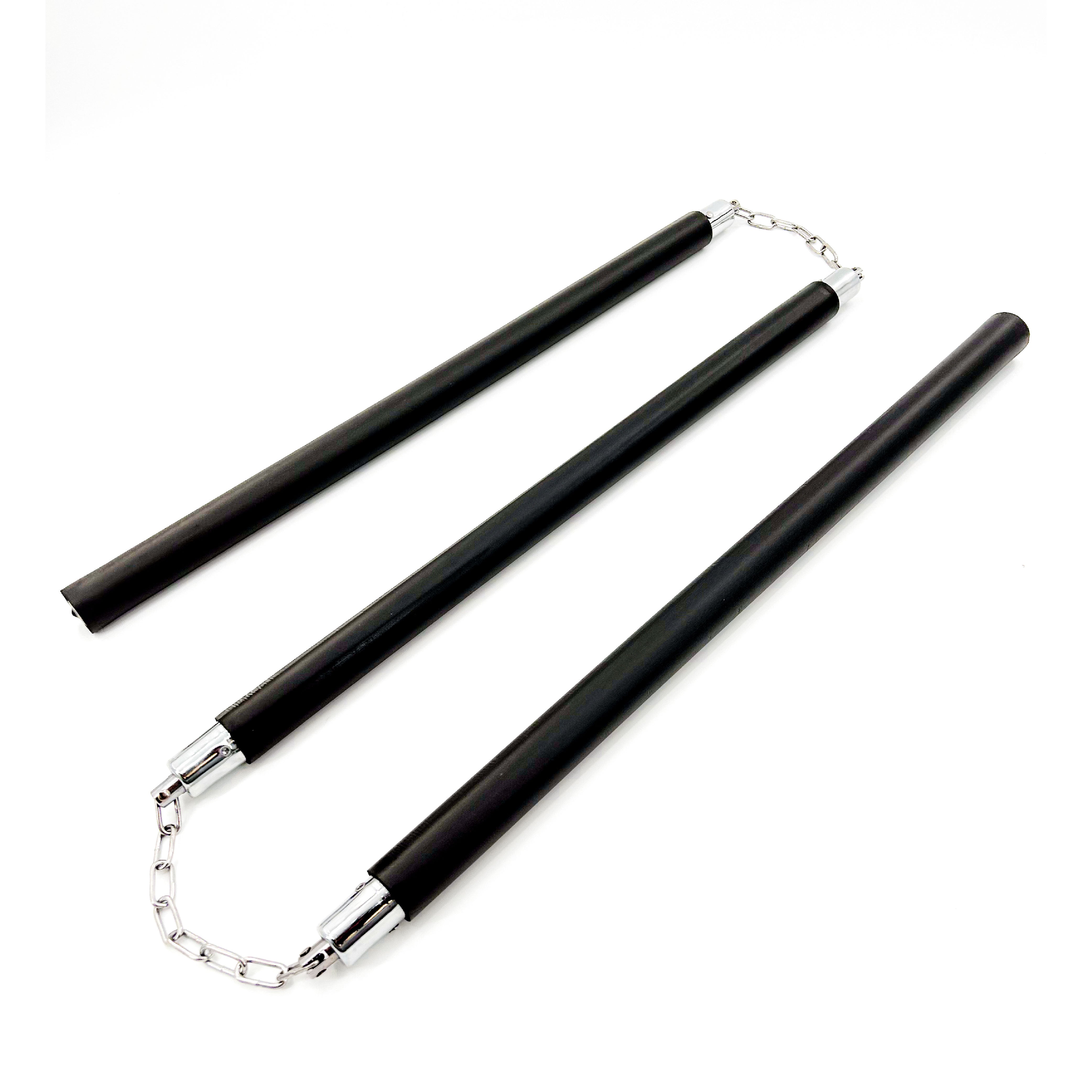 Foam Padded Three Sectional Staff Sansetsukon Black ninja & martial arts - Tophatter Daily Deals