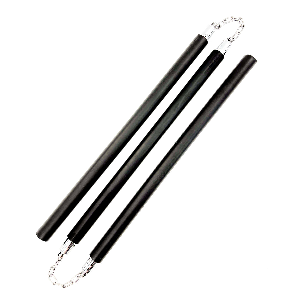 Foam Padded Three Sectional Staff Sansetsukon Black ninja & martial arts - Tophatter Daily Deals