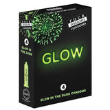 Four Seasons Glow N' Dark (Glow in the Dark) – Lubricated Condom 4 Pack > Essentials > Condoms - Tophatter Daily Deals
