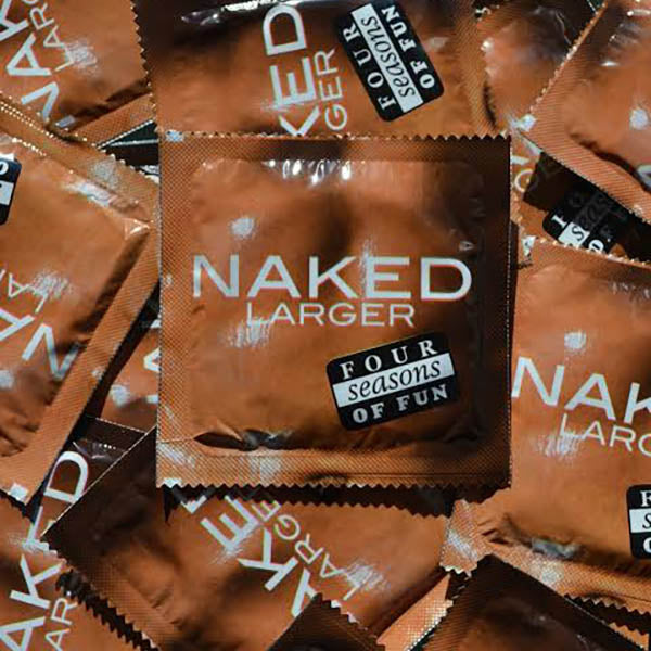 Four Seasons Naked Larger Condoms Bulk Box of 144 > Essentials > Condoms - Tophatter Daily Deals