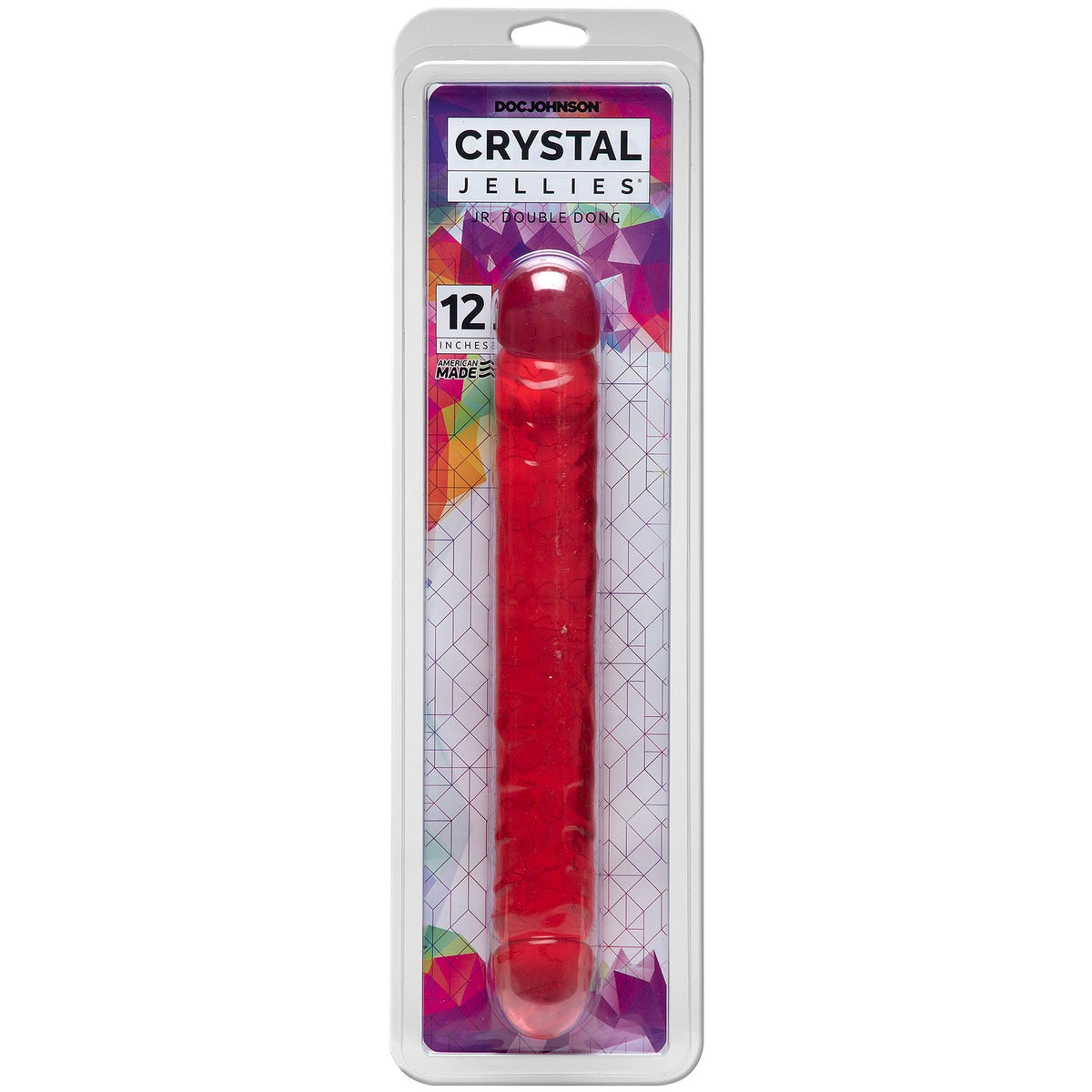 Crystal Jellies 12 Inch Double Dong (Pink) – Large Dildo > Dildos > Double Dildos - Tophatter Daily Deals