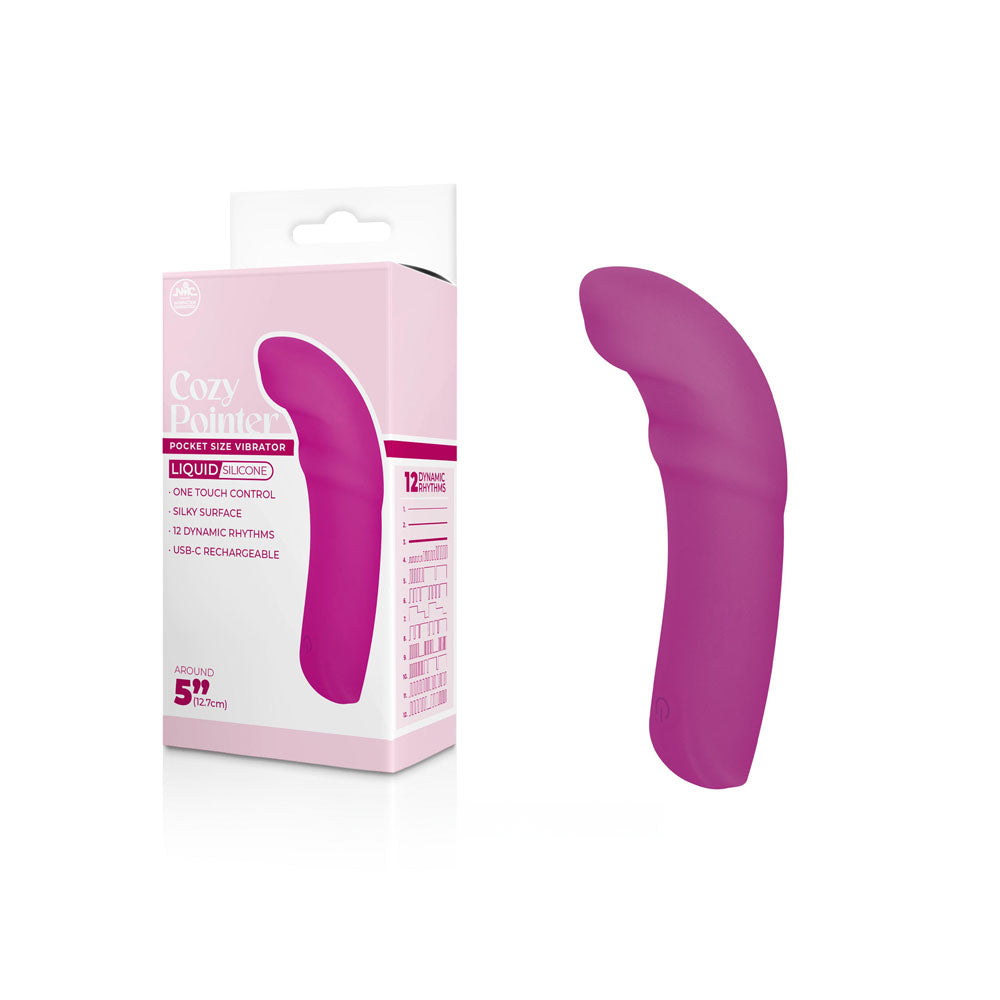 Cozy Pointer - 12.7 cm Soft Silicone Massager > Vibrators > Mini Vibrators - Tophatter Daily Deals
