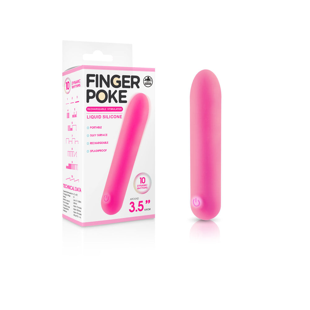 Stimulator – Rechargeable Splashproof 3.5 Inch Vibrator > Vibrators > Finger Vibrators - Tophatter Daily Deals