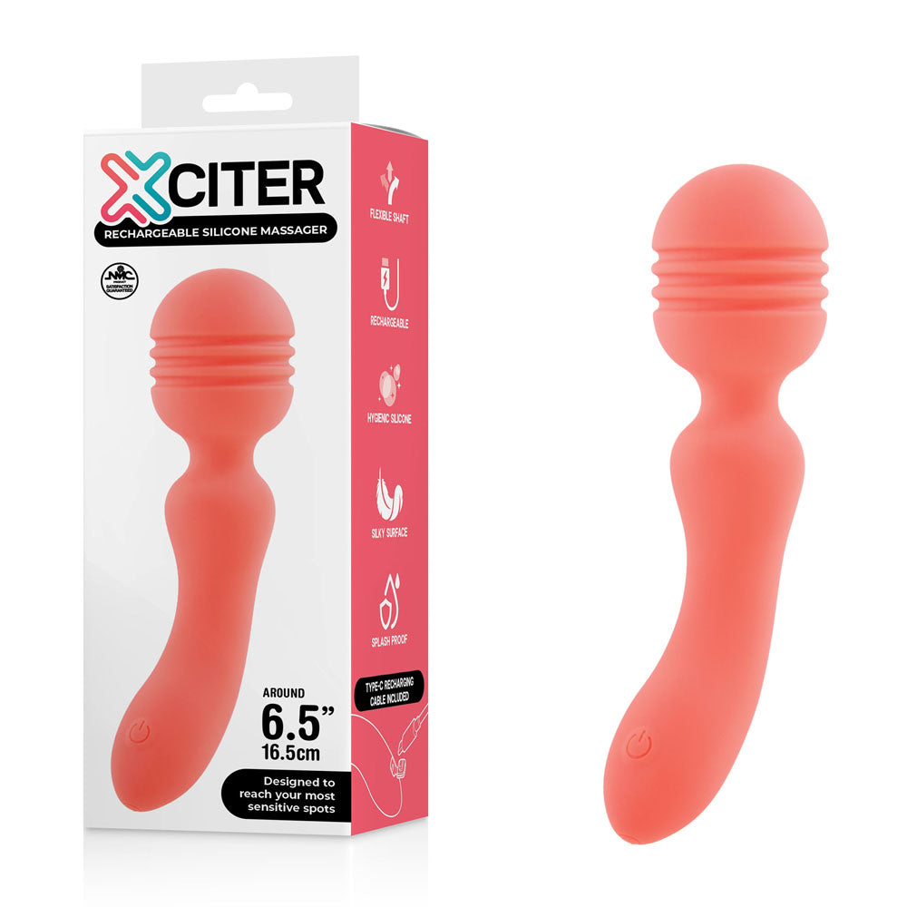 Exciter Rechargeable Silicone Massager – Rechargeable Silicone Massager > Sex Toys > Mini Massagers - Tophatter Daily Deals