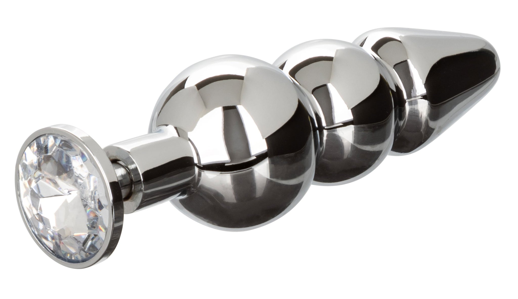 Star Fucker Beaded Plug With Stretchy Black Silicone Dual Enhancer and Silver Metal Probe > Anal Range > Prostate Plugs - Tophatter Daily Deals
