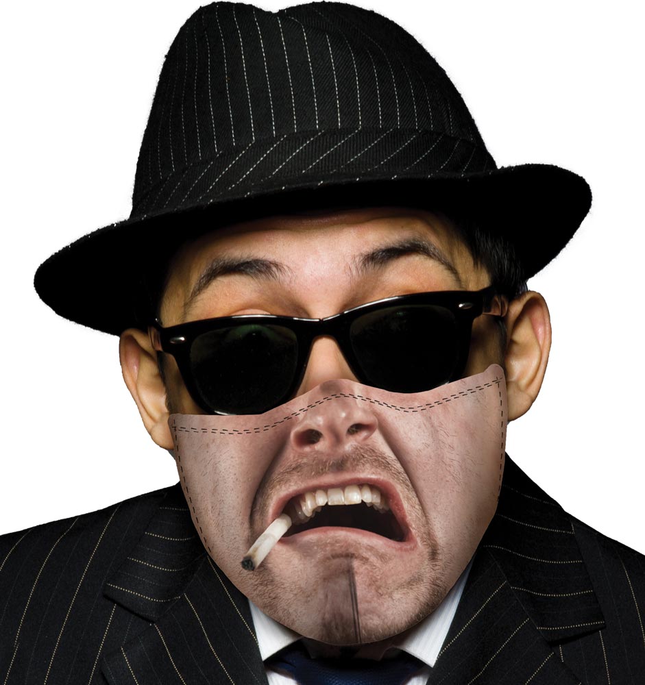 Mask Cover Smoking Dude Halloween Masks - Tophatter Daily Deals