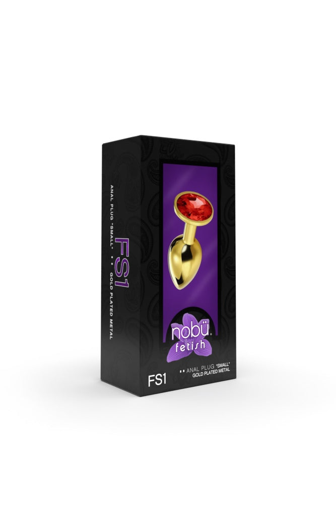 Nobu - Small Gold Plated Steel Plug Sex Toy - Tophatter Daily Deals