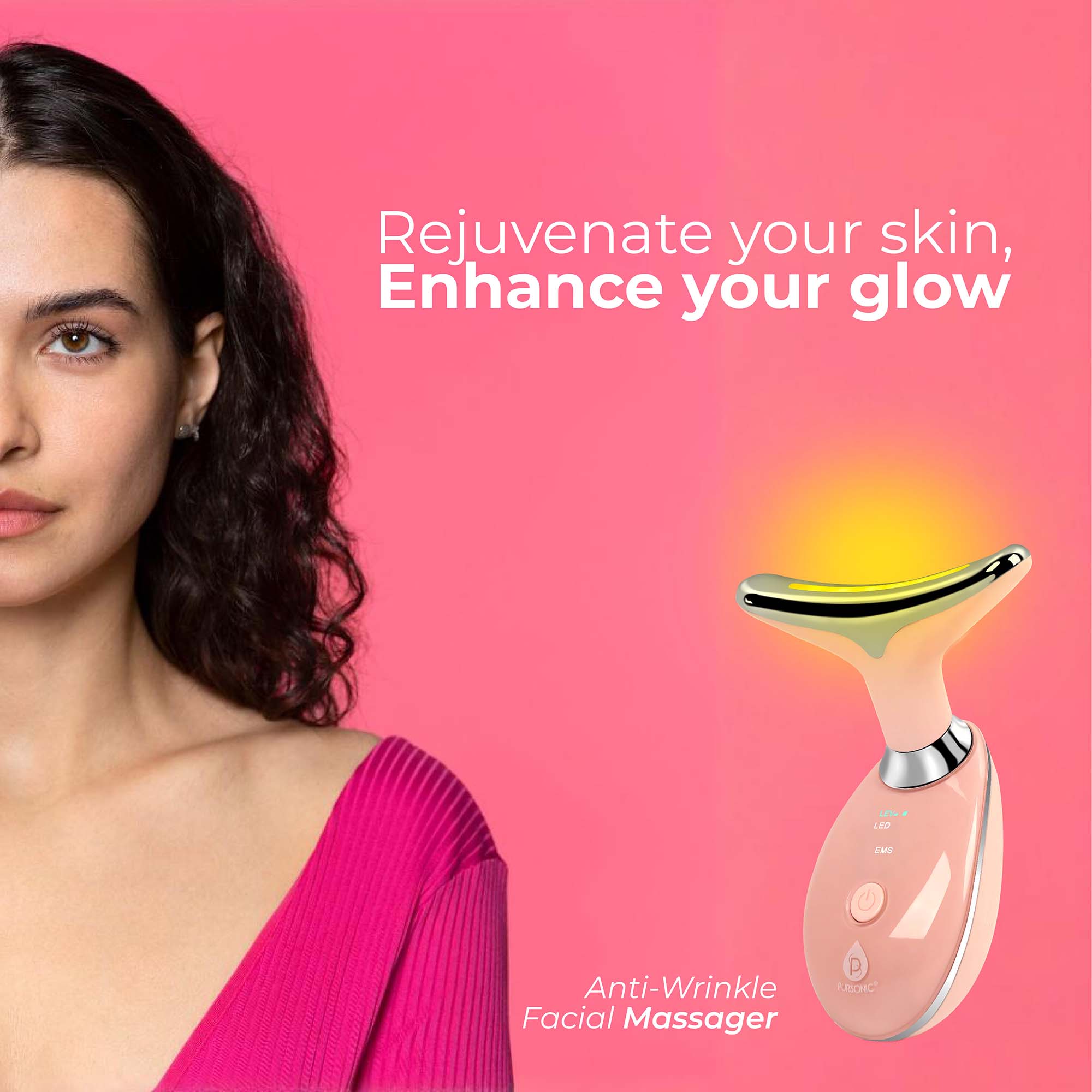 Pursonic Radiant Glow Beauty & Self-Care Bundle – Facial Steamer, LED Therapy, Epilator & More! Gift Sets - Tophatter Daily Deals