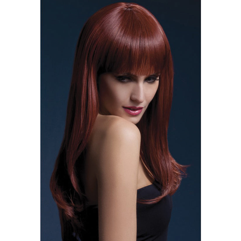 Sienna Wig - Auburn - Tophatter Daily Deals