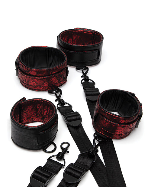 Fifty Shades of Grey Sweet Anticipation Under Mattress Restraint Set Restraints - Tophatter Daily Deals