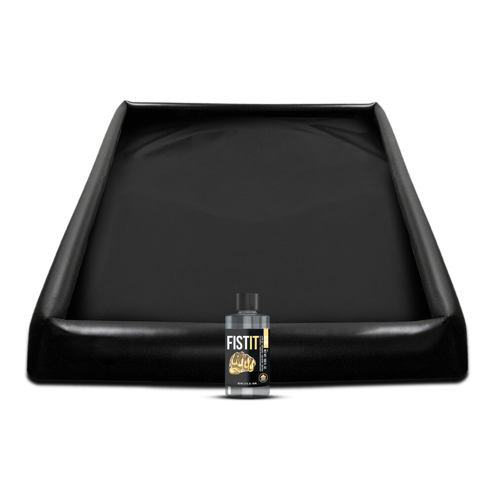 Fist It Ultra Glide Inflatable Play Sheet and Concentrated Lube Set > Bondage Gear > PVC Orgy Bedding - Tophatter Daily Deals