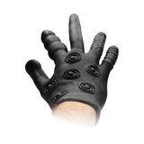 FISTIT Silicone Stimulation Glove – Ultra-Stretchy Finger Toy > Bondage Gear > Sensory Gloves - Tophatter Daily Deals