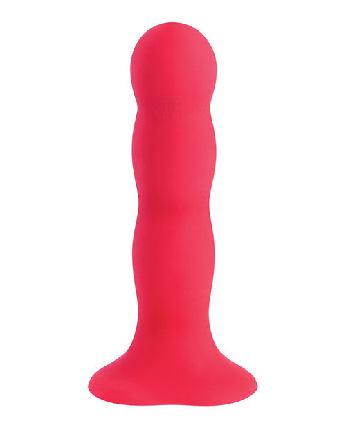 Bouncer 7" Weighted Ball Dildo Red Dildoes & Dongs - Tophatter Daily Deals