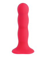 Bouncer 7" Weighted Ball Dildo Red Dildoes & Dongs - Tophatter Daily Deals
