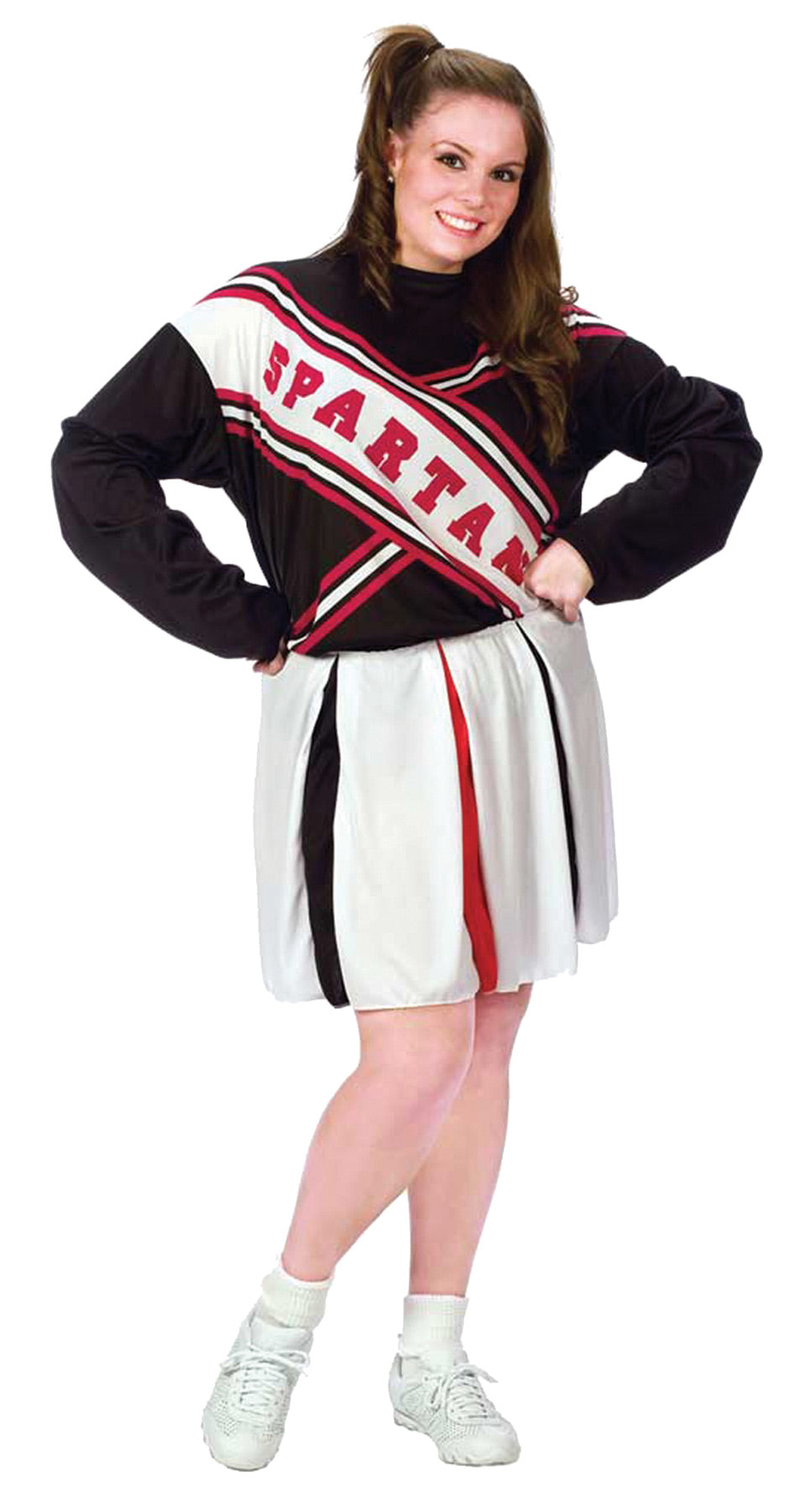 Women's Plus Size Spartan Cheerleader Costume - Saturday Night Live Plus Size Halloween Costumes - Tophatter Daily Deals