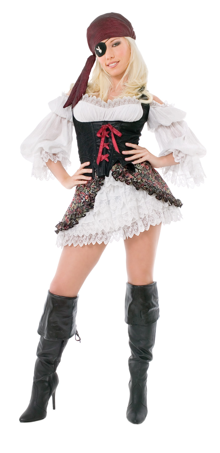 Playboy Buccaneer Beauty Pirate Halloween Costumes - Tophatter Daily Deals
