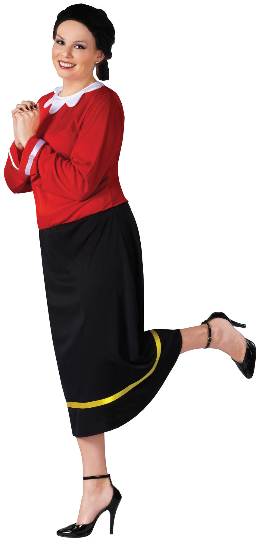 Women's Plus Size Olive Oyl Costume - Popeye Plus Size Halloween Costumes - Tophatter Daily Deals