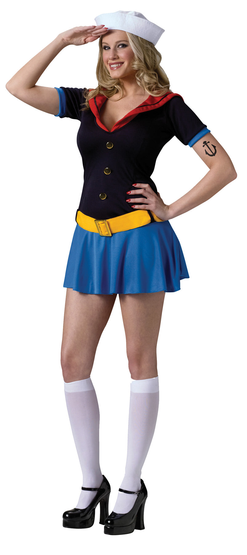 Women's Sexy Popeye Costume Womens Halloween Costumes - Tophatter Daily Deals