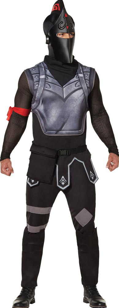 Adult Black Knight Costume - Fortnite Halloween Costume Sets - Tophatter Daily Deals