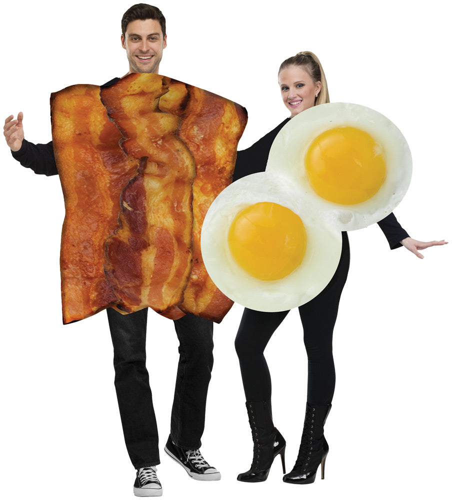 Bacon & Eggs Couple Costume – Tophatter's Inc.