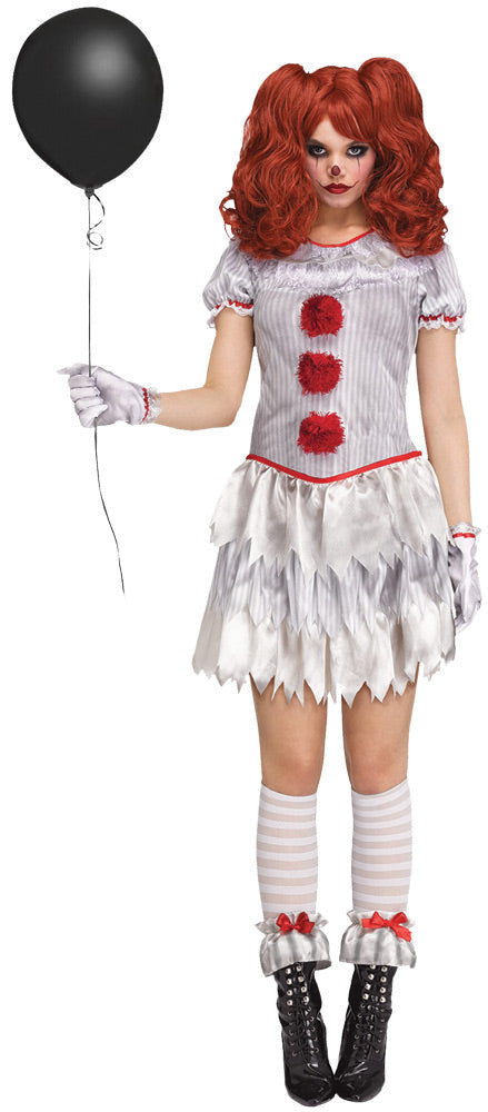 Women's Carnevil Clown Costume Womens Halloween Costumes - Tophatter Daily Deals