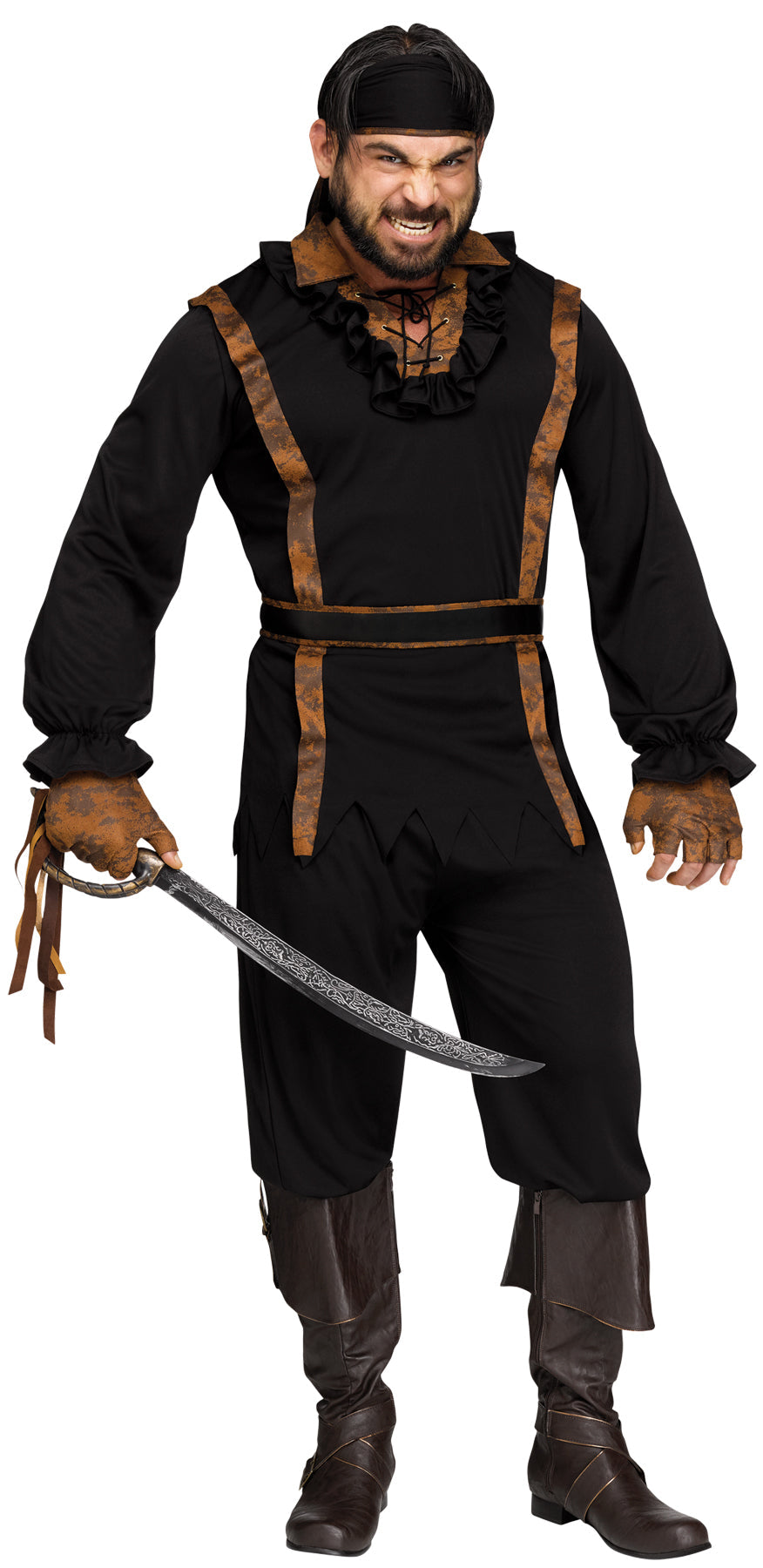 Dark Pirate Costume Pirate Halloween Costumes - Tophatter Daily Deals