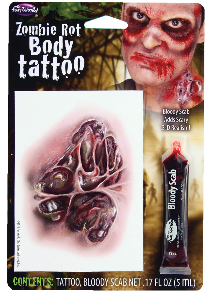 Zombie Hand Tattoo Zombie Halloween Costumes - Tophatter Daily Deals