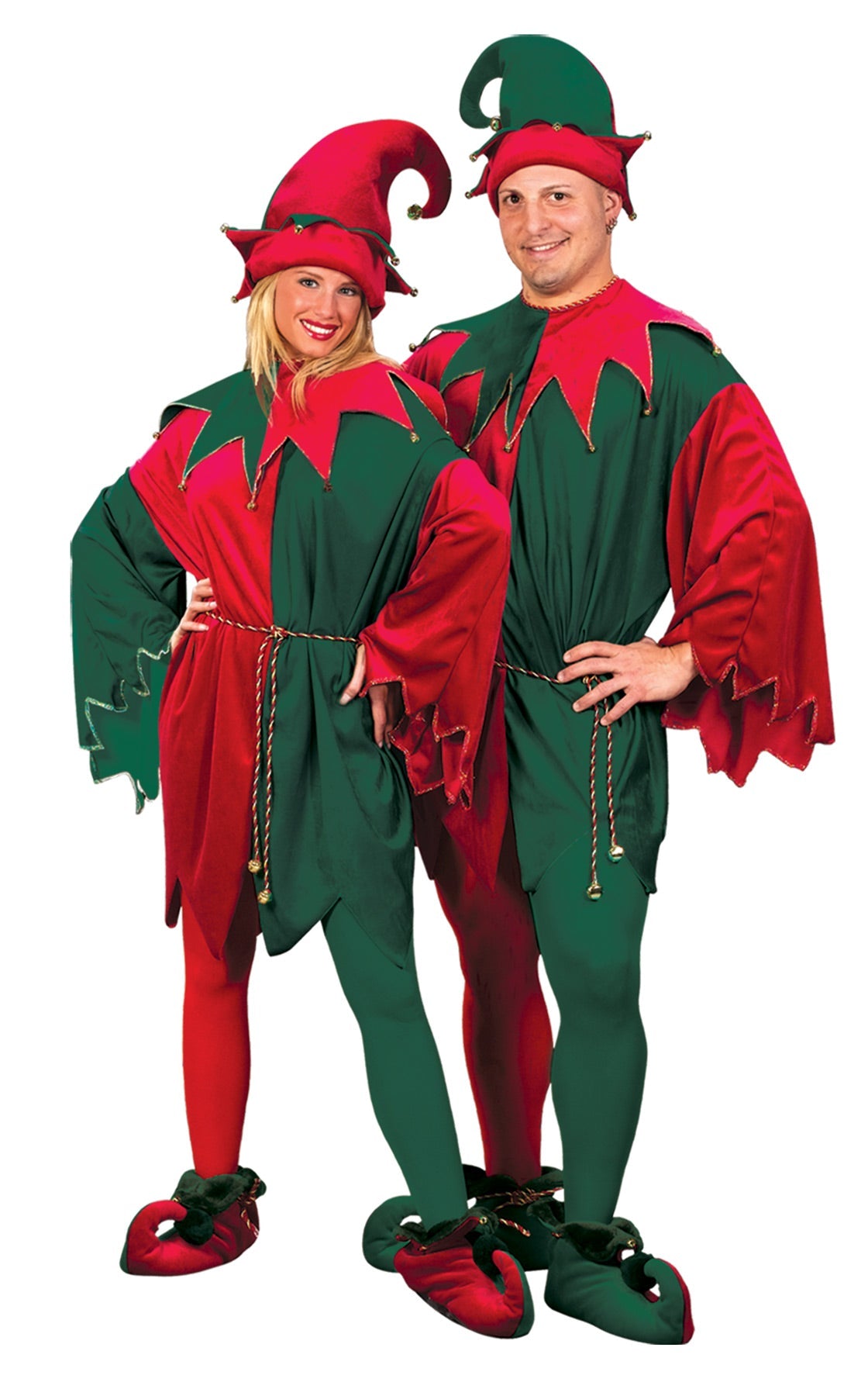 Elf Set Velvet Hat Tunic Shoes Halloween Hats & Headpieces - Tophatter Daily Deals