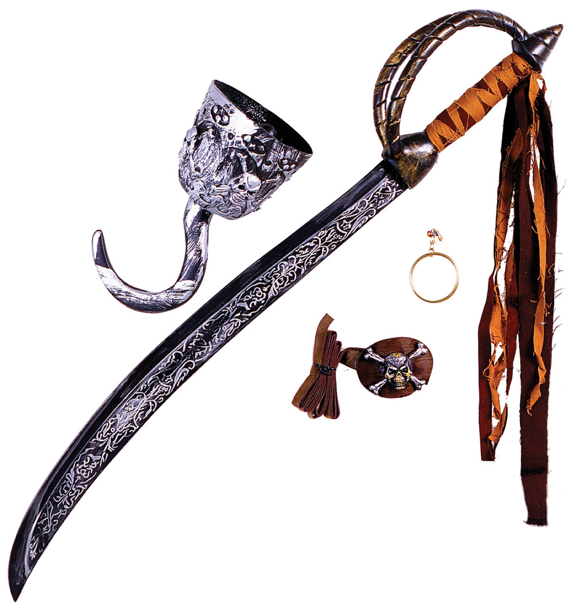 Pirate Set Caribbean Pirate Halloween Costumes - Tophatter Daily Deals
