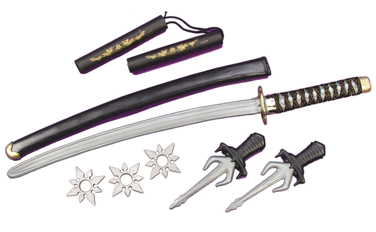 Ninja Weapon Kit Costume Accessories - Tophatter Daily Deals