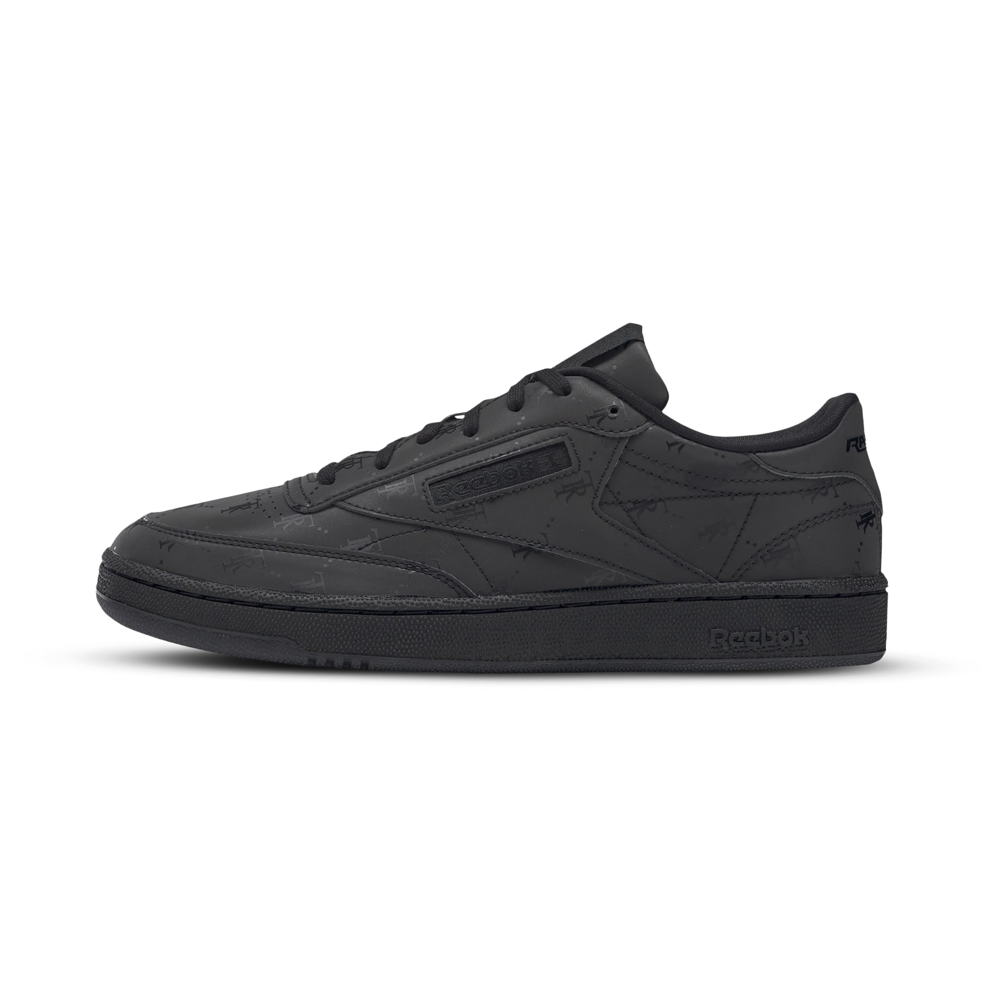Reebok Men's Club C 85 Mu Shoes - Black/Black/Black Black Black Footwear - Tophatter Daily Deals