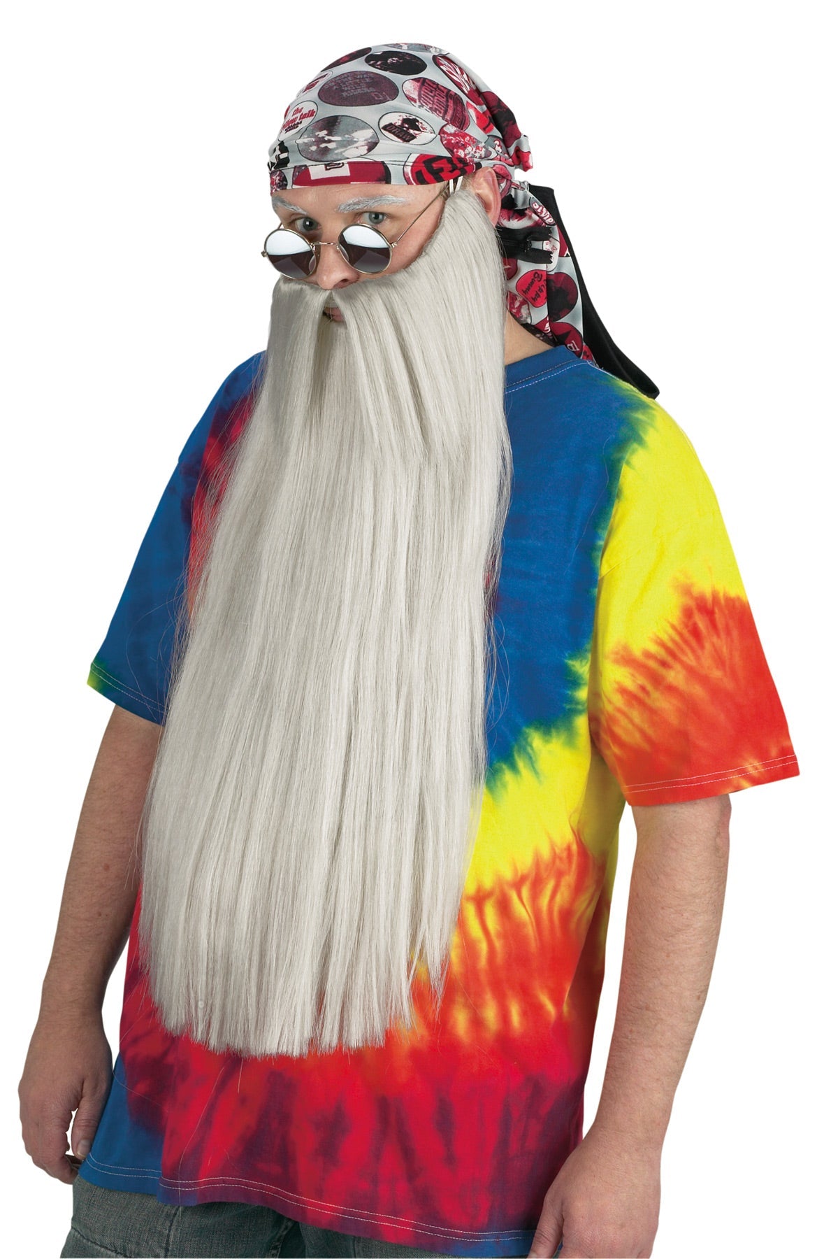 24" Long Beard with Mustache Halloween Accessories - Tophatter Daily Deals
