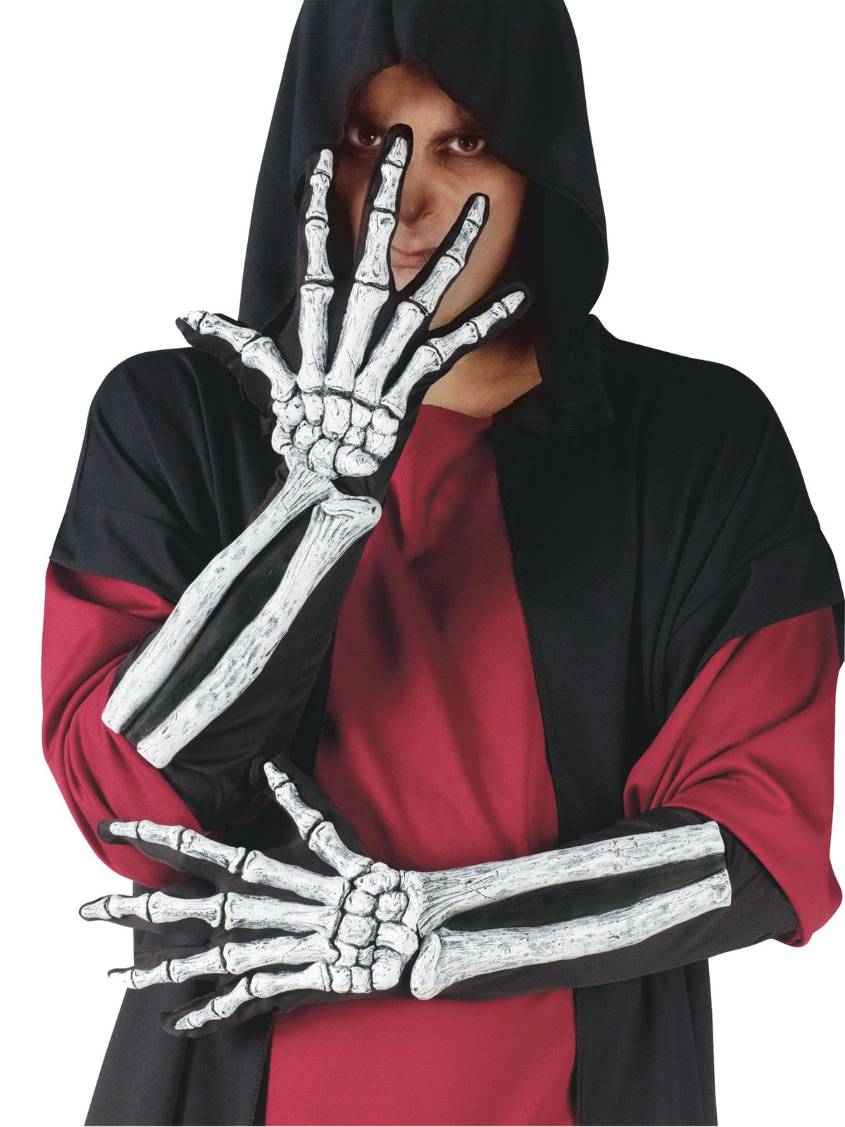 Skeleton Glove & Wrist Bone Halloween Skeleton Decorations - Tophatter Daily Deals