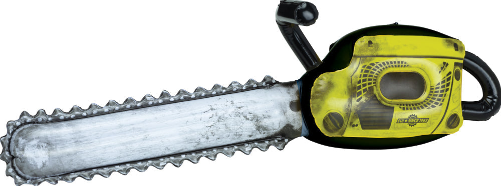 36" Realistic Inflatable Chainsaw Halloween Inflatable Decorations - Tophatter Daily Deals