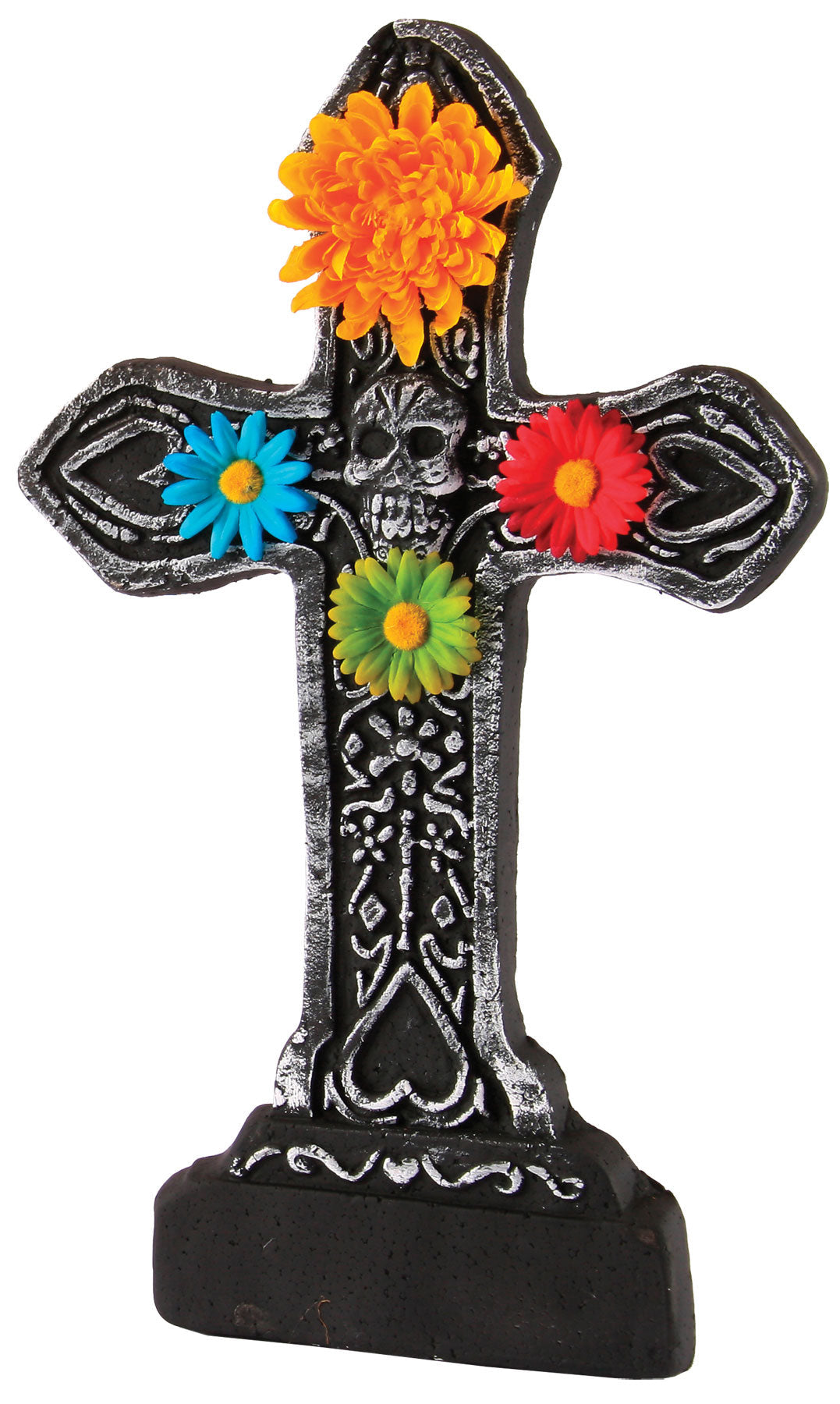 Tombstone Day of the Dead Hear Halloween Graveyard Decorations - Tophatter Daily Deals