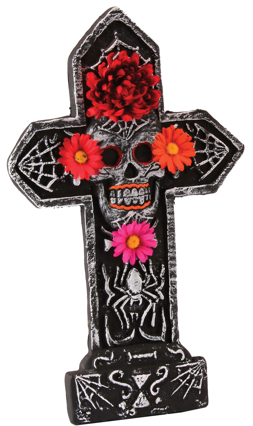 Tombstone Day of the Dead Spider Halloween Spider Decorations - Tophatter Daily Deals