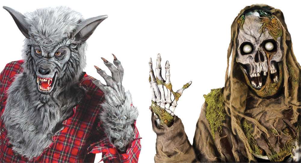 Wicked Windows Zombie Werewolf Halloween Window Decorations - Tophatter Daily Deals