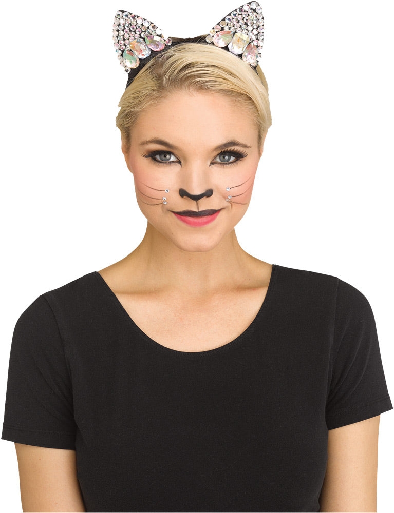 Jeweled Cat Ear Costume Accessories - Tophatter Daily Deals