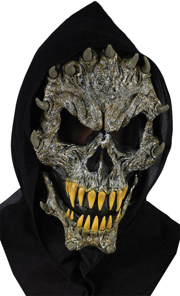 Skull with Fangs Mask Halloween Skeleton Decorations - Tophatter Daily Deals