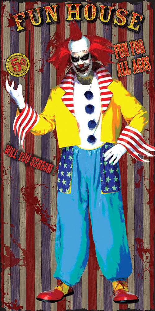 Fun House Door Cover Halloween Door Decorations - Tophatter Daily Deals