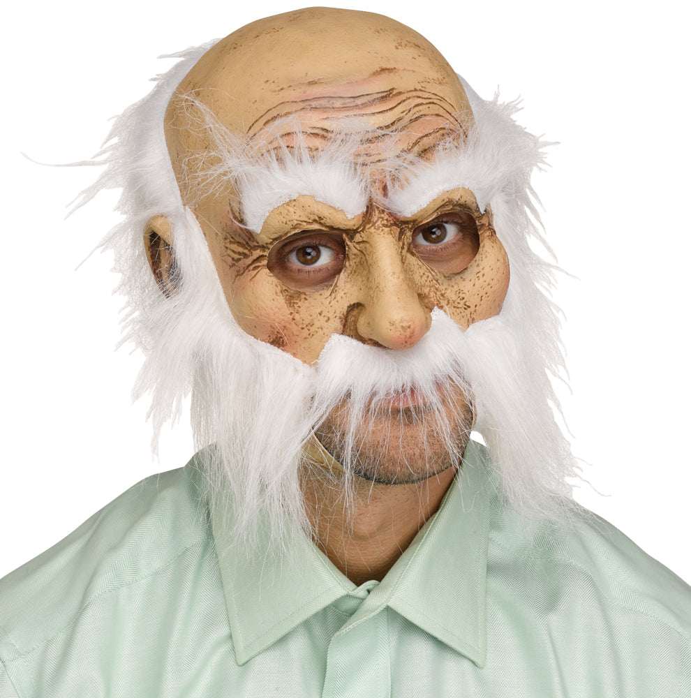 Wisker Walter Old Man Mask Halloween Masks - Tophatter Daily Deals