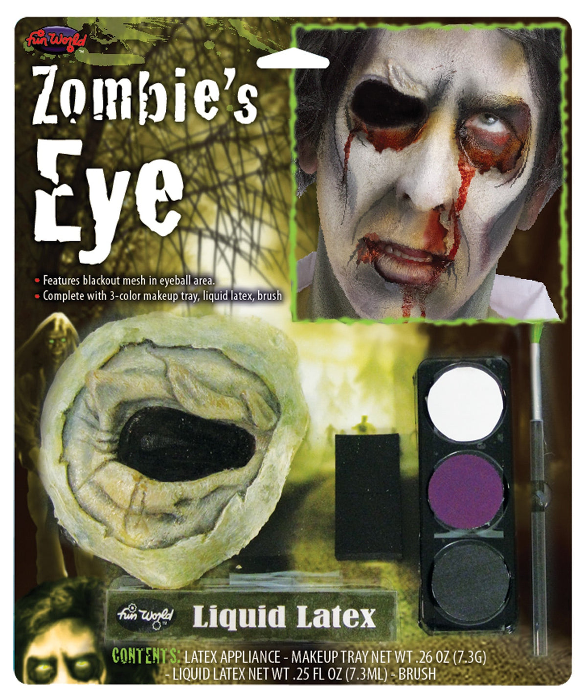 Zombie'S Eye Kit without Eye Zombie Halloween Costumes - Tophatter Daily Deals