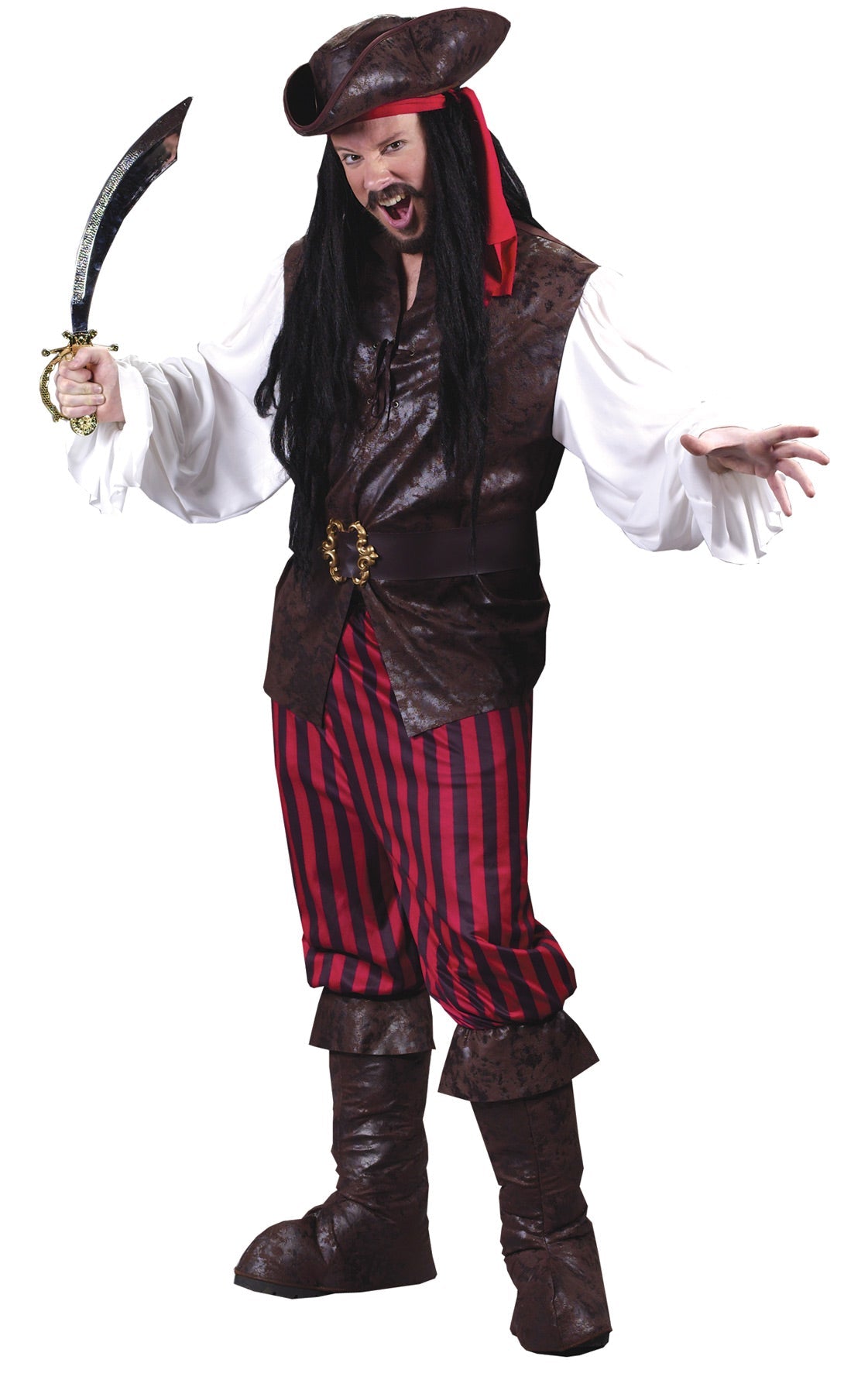 High Seas Buccaneer Costume Pirate Halloween Costumes - Tophatter Daily Deals