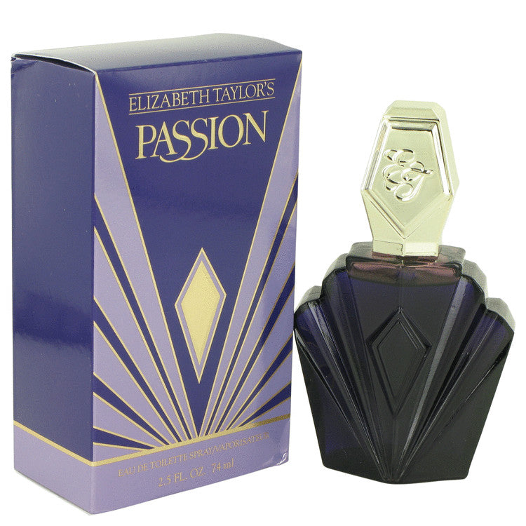 PASSION by Elizabeth Taylor Eau De Toilette Spray 2.5 oz for Women Default Title Beauty & Fragrance - Tophatter Daily Deals