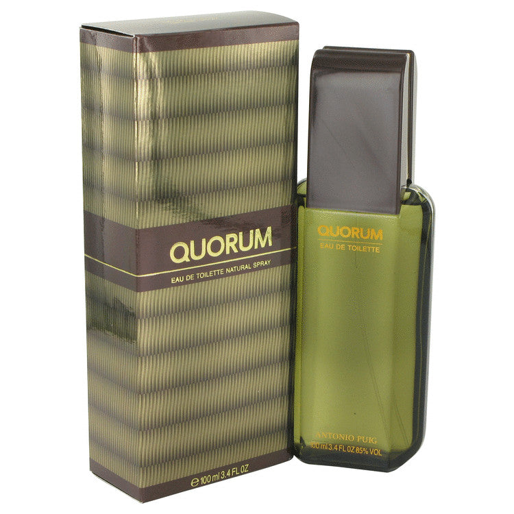 QUORUM by Antonio Puig Eau De Toilette Spray 3.4 oz for Men Default Title Beauty & Fragrance - Tophatter Daily Deals