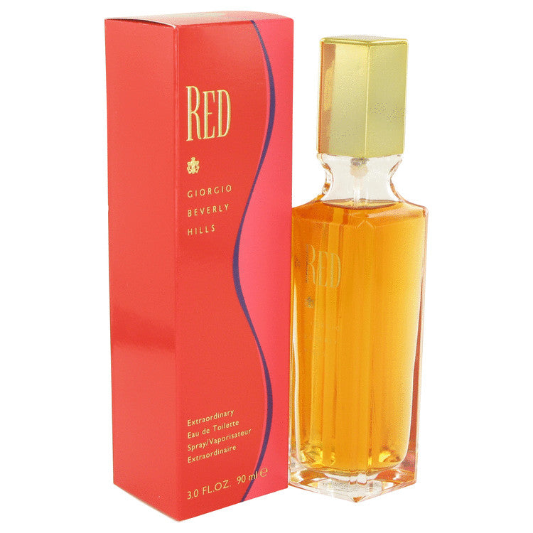 RED by Giorgio Beverly Hills Eau De Toilette Spray 3 oz for Women Default Title Beauty & Fragrance - Tophatter Daily Deals
