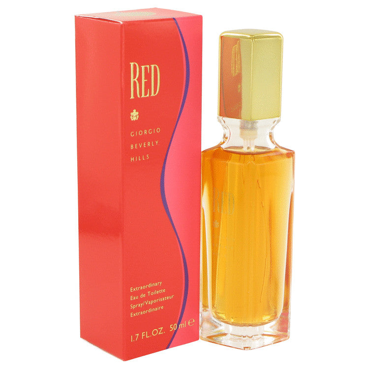 RED by Giorgio Beverly Hills Eau De Toilette Spray 1.7 oz for Women Default Title Beauty & Fragrance - Tophatter Daily Deals