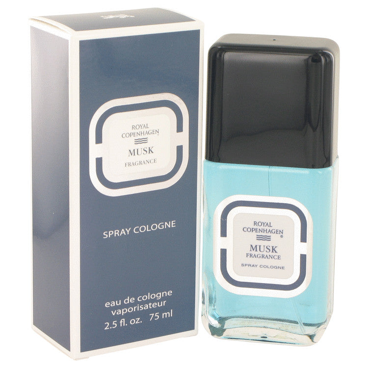 ROYAL COPENHAGEN MUSK by Royal Copenhagen Cologne Spray 2.5 oz for Men Default Title Beauty & Fragrance - Tophatter Daily Deals