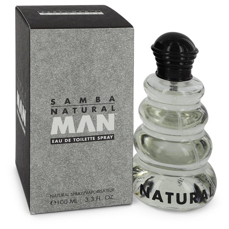 SAMBA NATURAL by Perfumers Workshop Eau De Toilette Spray 3.4 oz for Men Default Title Beauty & Fragrance - Tophatter Daily Deals